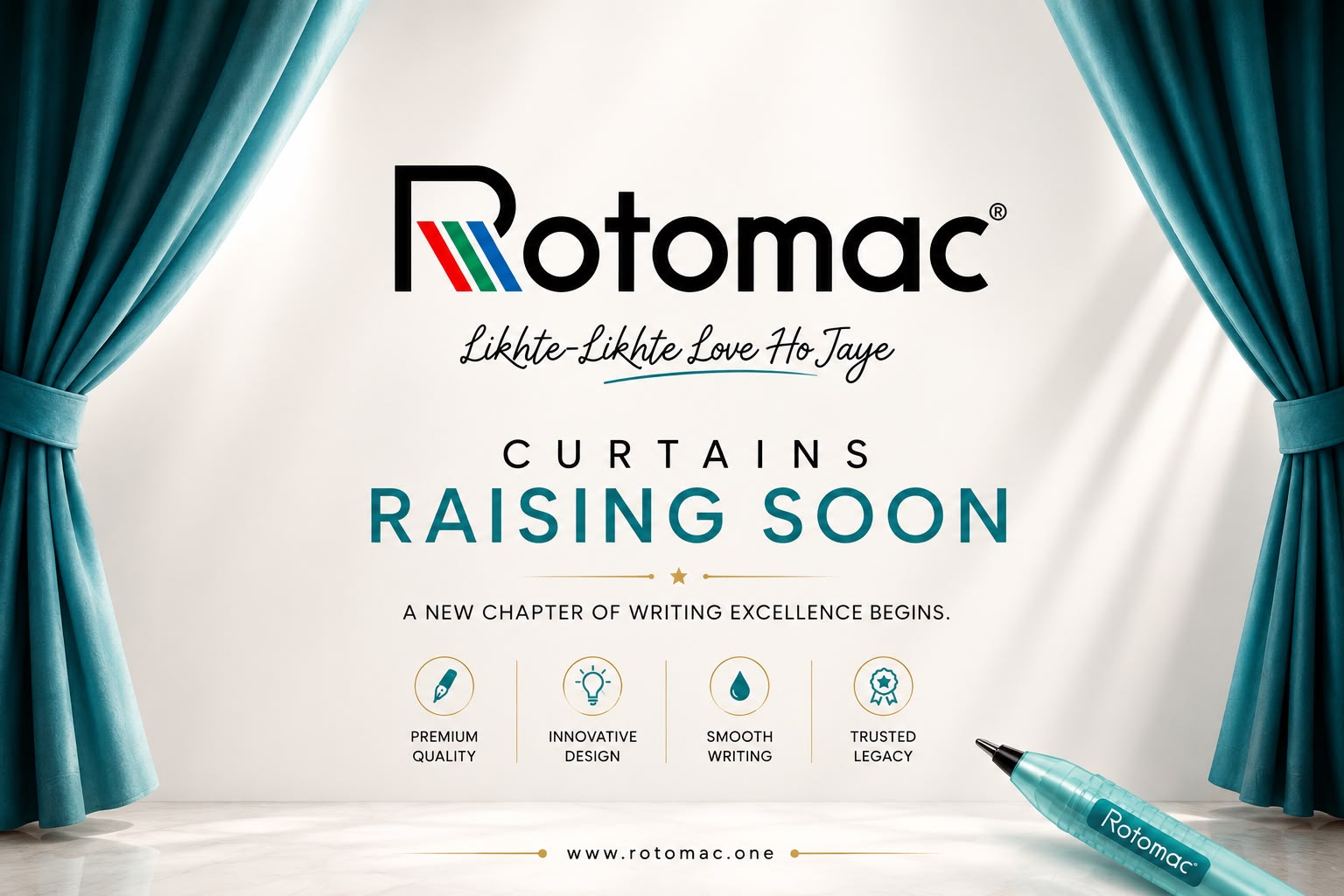 Rotomac - Curtains Raising Soon